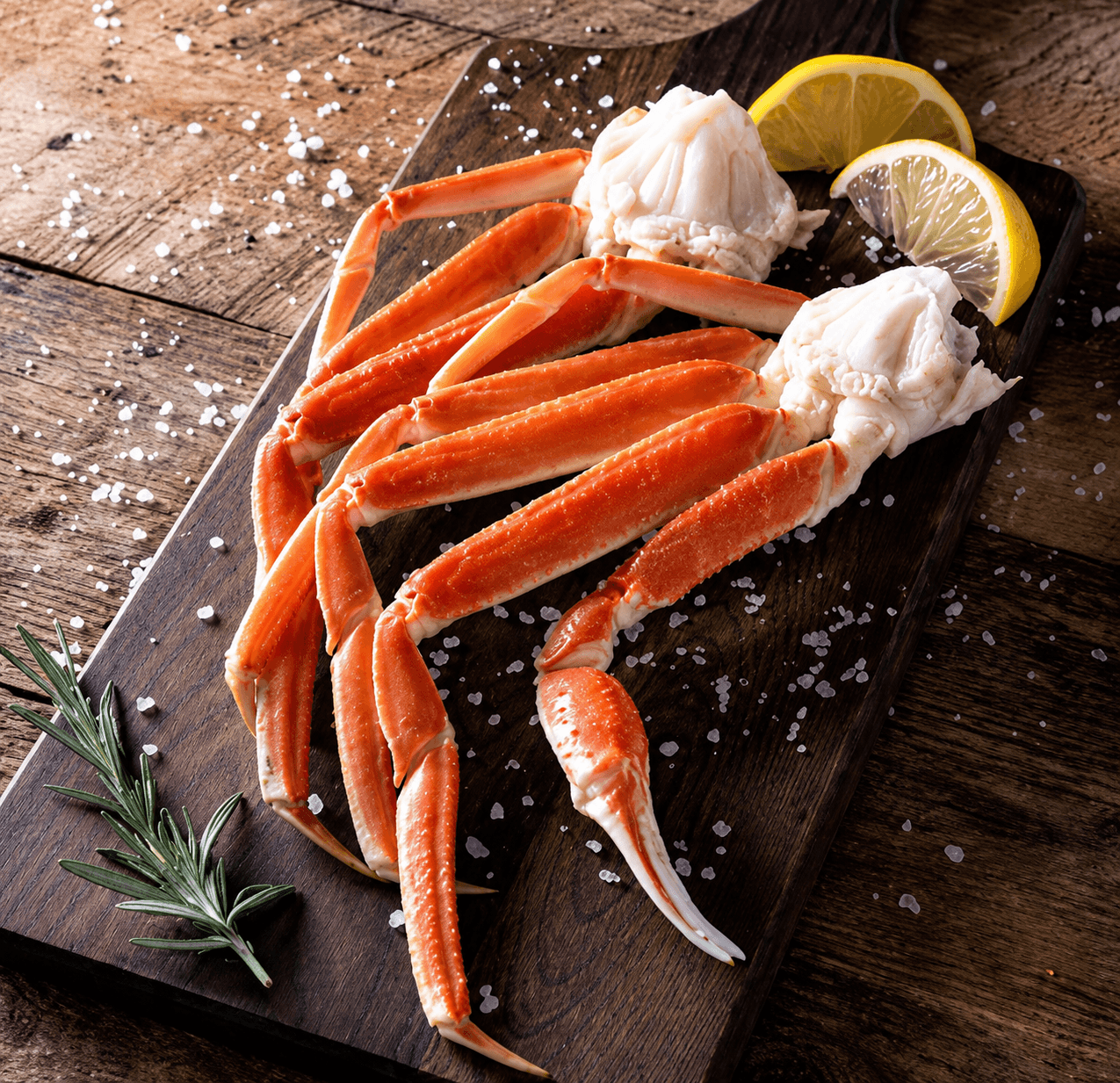 10lb box of Wild, Premium Canadian Snow Crab Clusters
