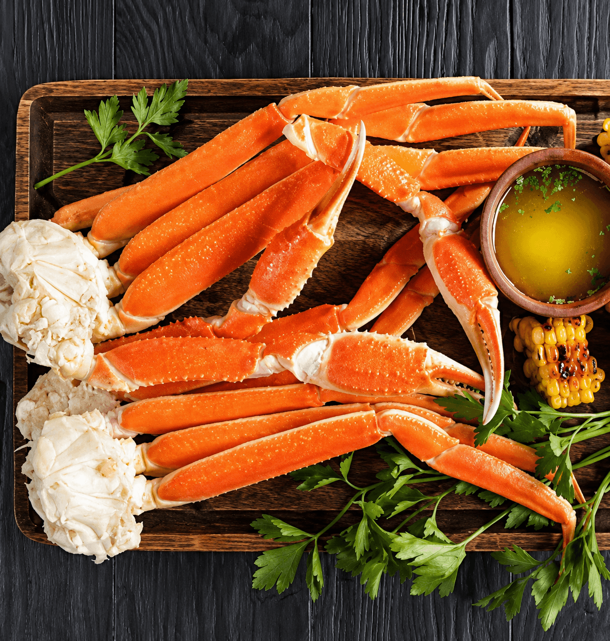 2lb Retail Box - Wild, Premium Canadian Snow Crab Clusters
