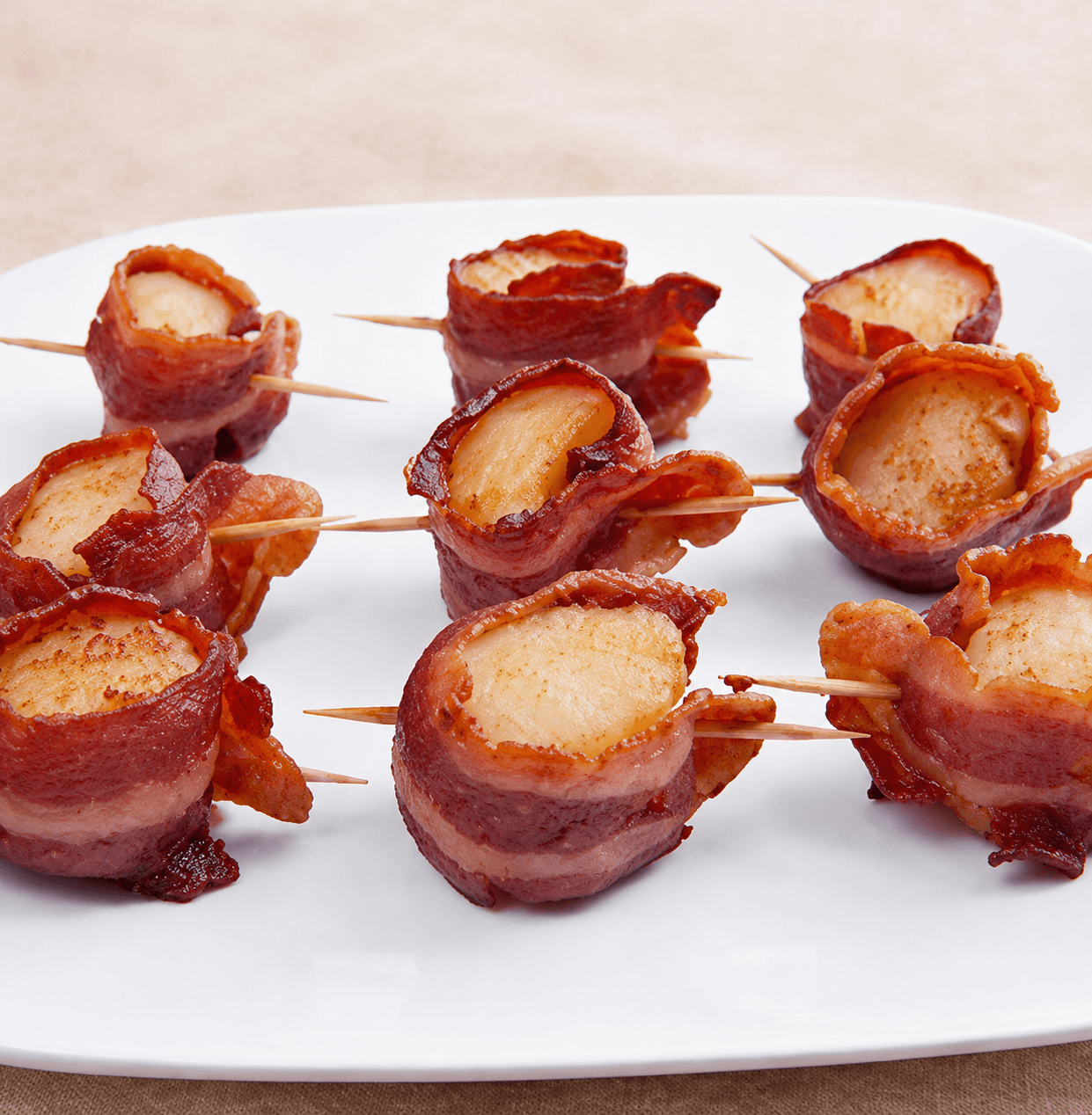 Bacon Wrapped, Digby NS Scallops
